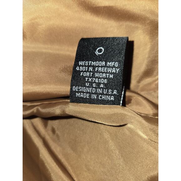 Rock & Roll Denim Southwestern Aztec Patchwork Faux Suede Moto Jacket Women’s M - Picture 11 of 11